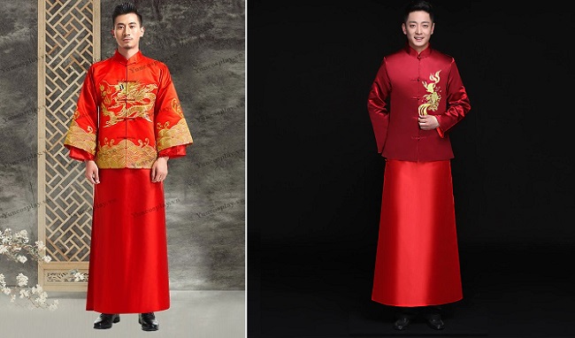 Áo khỏa - Trang phục cưới truyền thống của người Trung Quốc